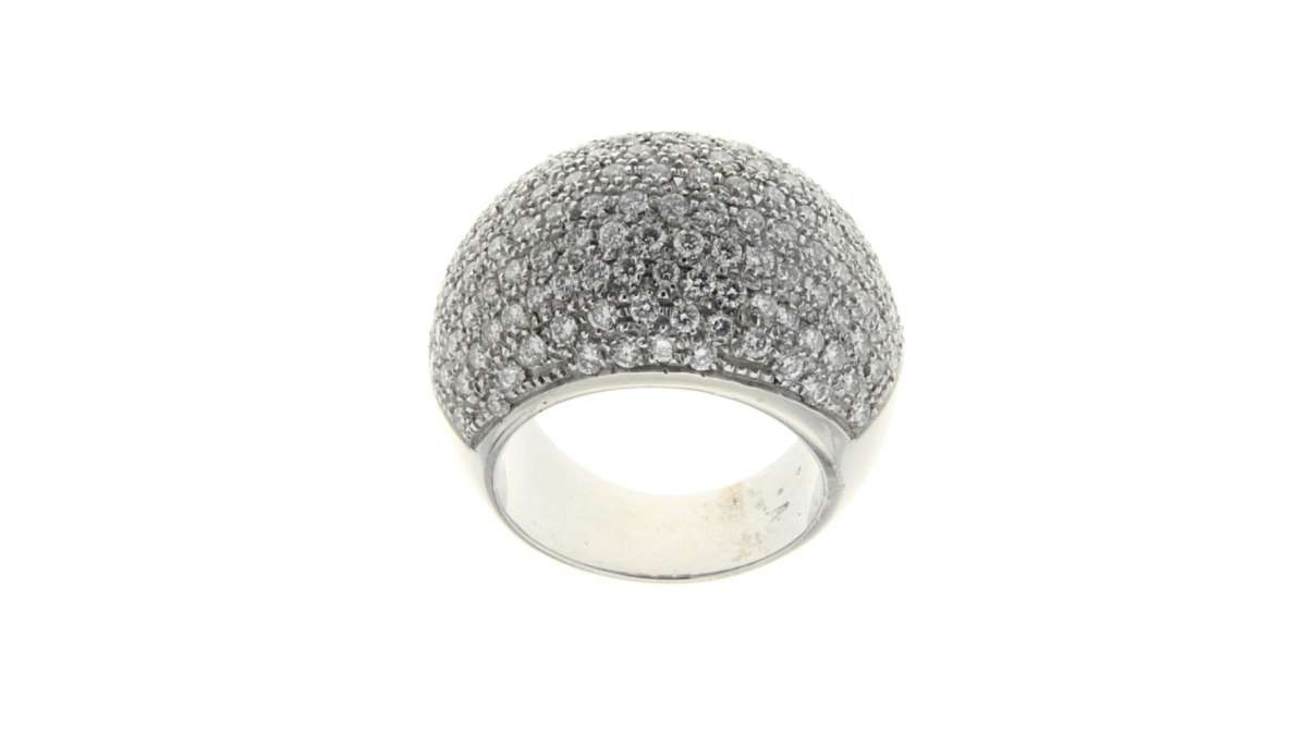 Anello pavè diamanti discount